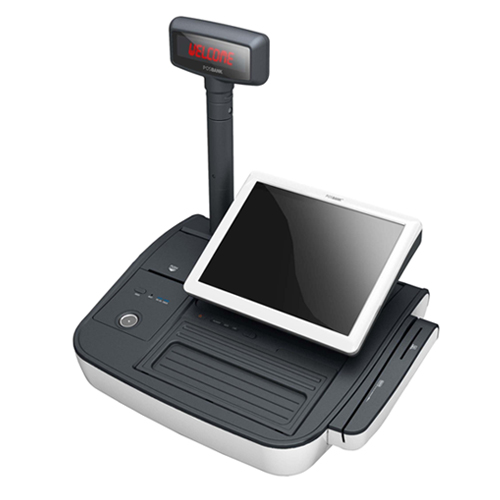 Fully Integrated Compact All-in-One POS System