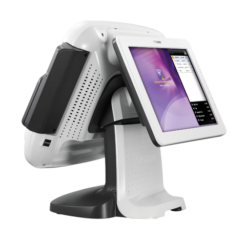 Side view of POS Terminal Anyshop Pro